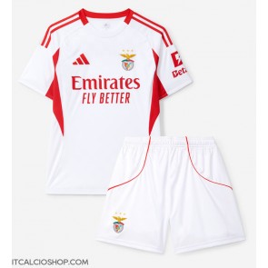 Benfica Terza Maglia Bambino 2025-26 Manica Corta (+ Pantaloni corti)